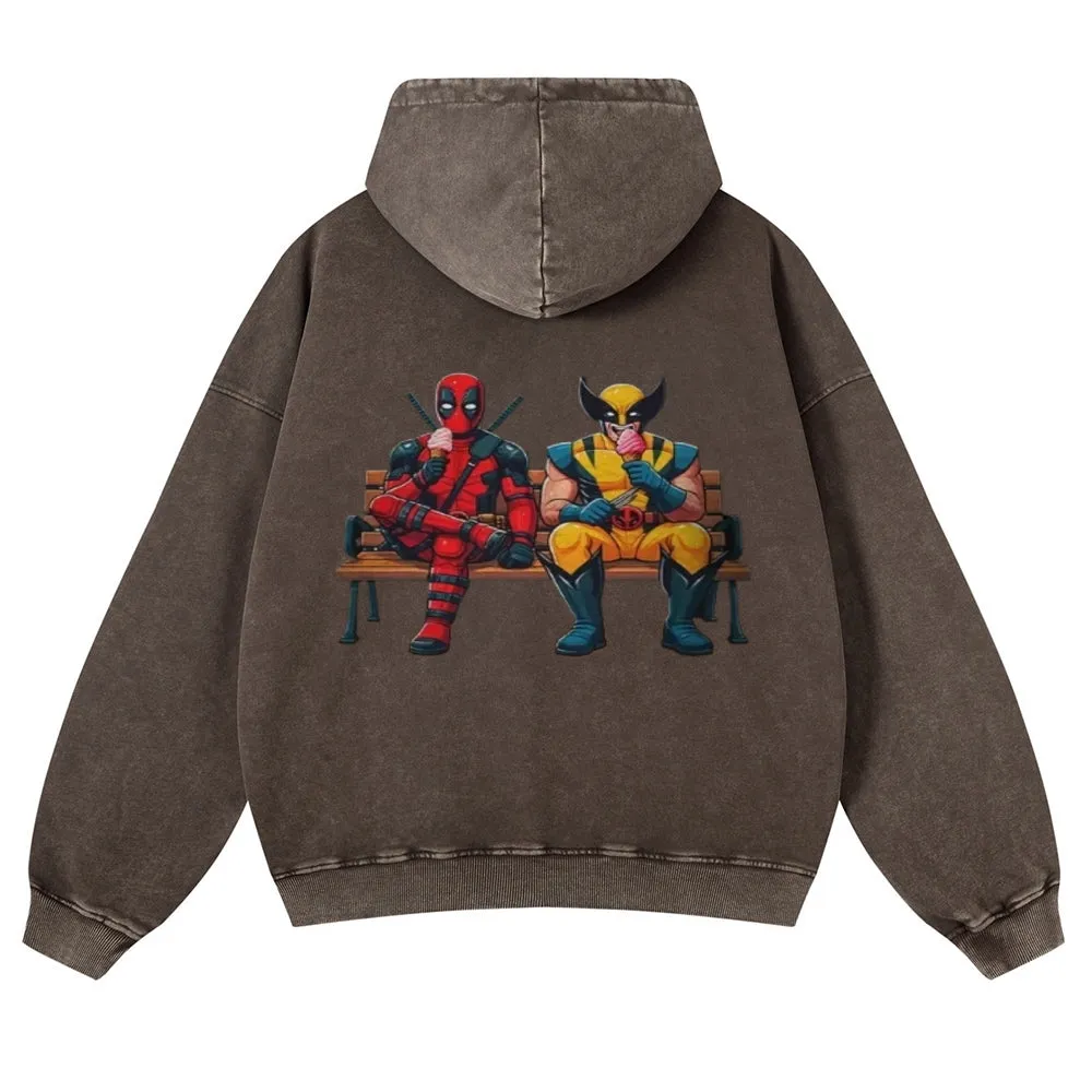 Mens Vintage Spider-Man Hoodies