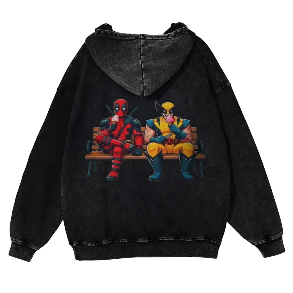 Mens Vintage Spider-Man Hoodies