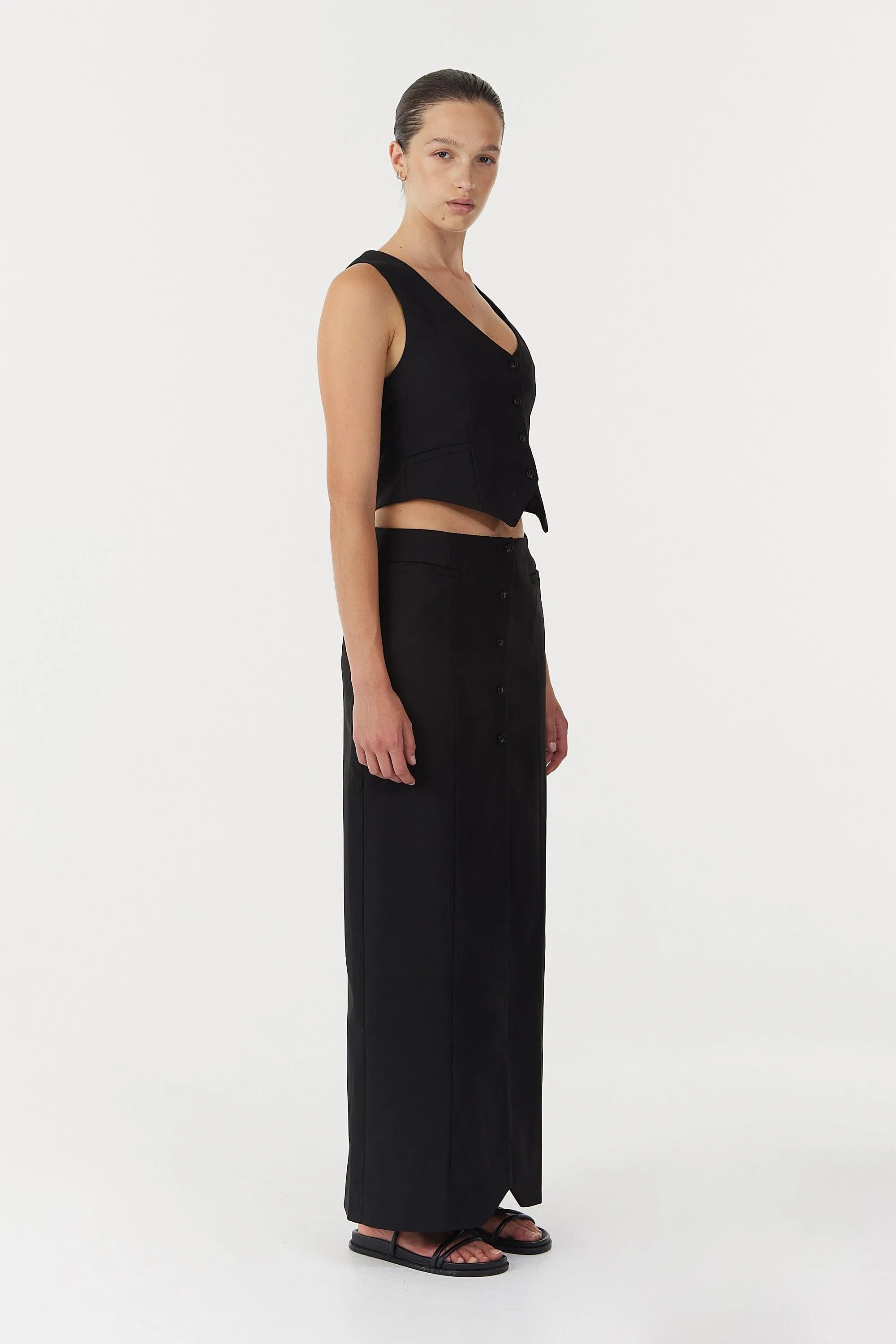METROPOLIS WAISTCOAT | BLACK