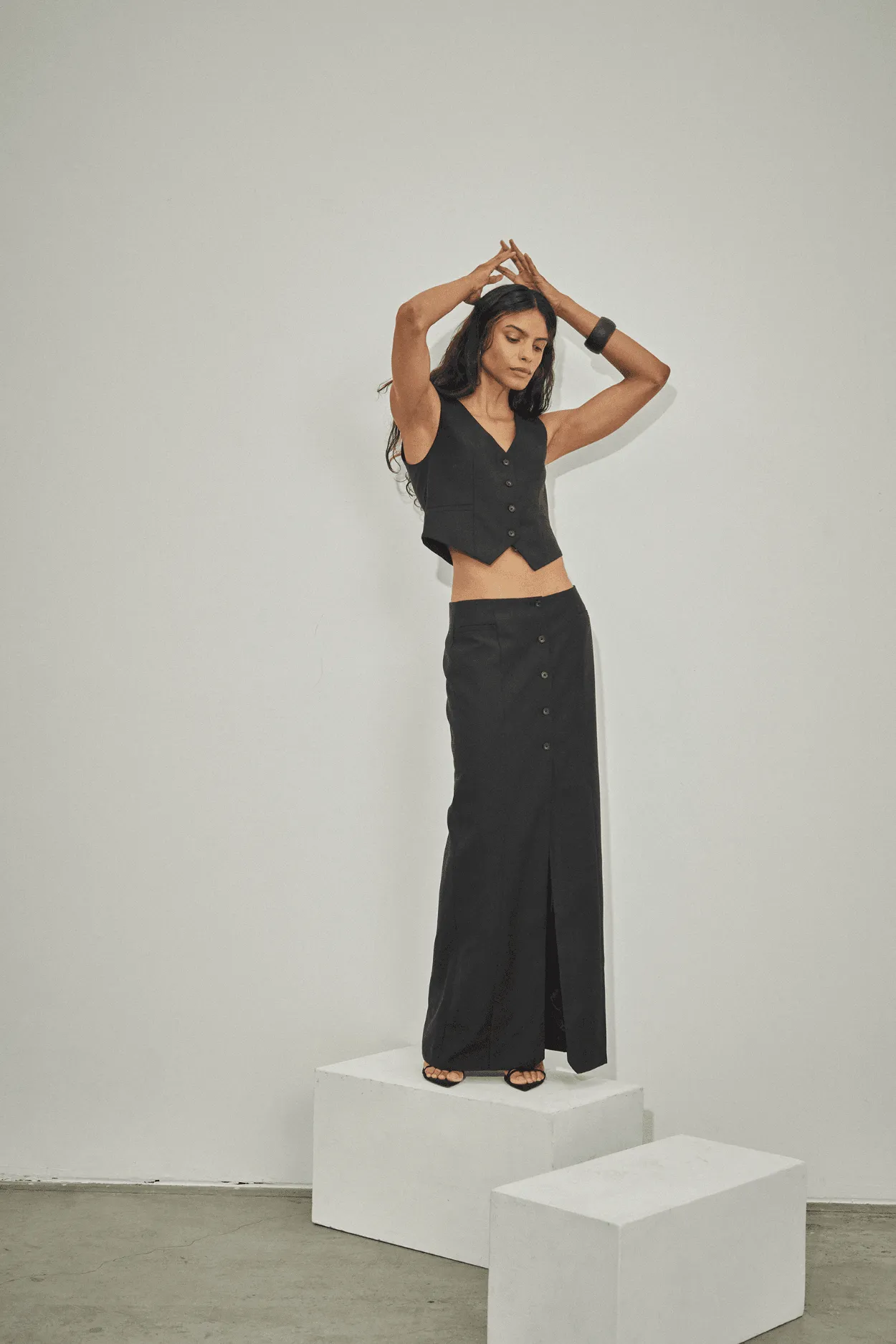 METROPOLIS WAISTCOAT | BLACK