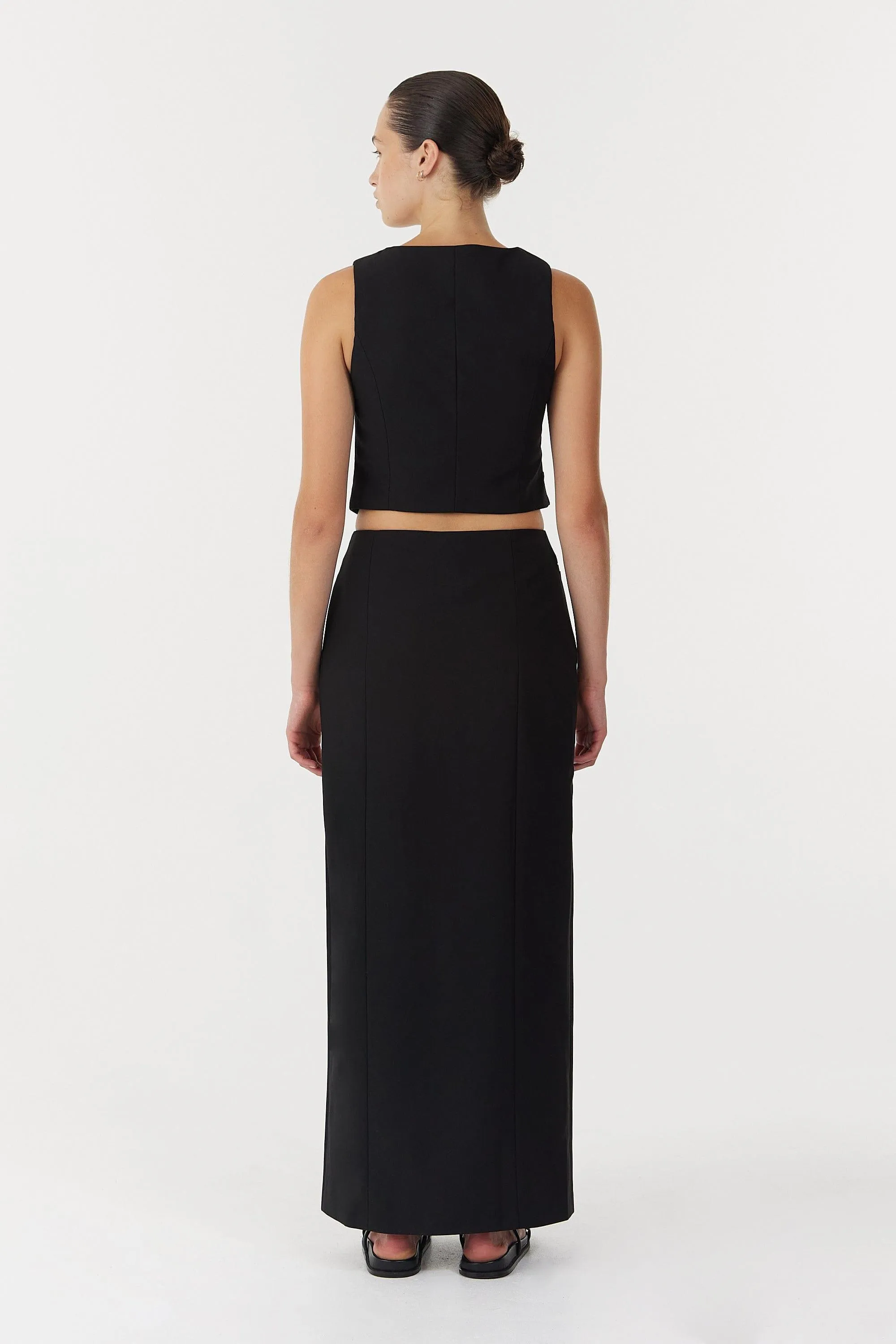 METROPOLIS WAISTCOAT | BLACK