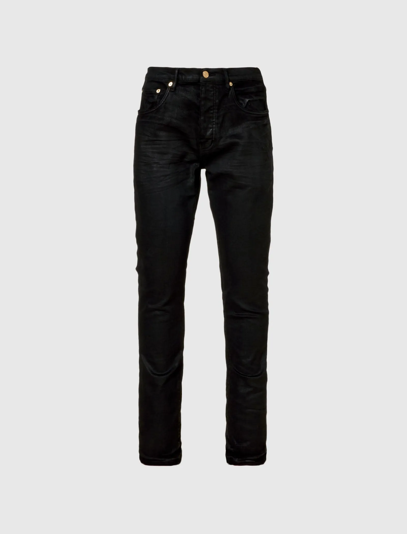 MIDNIGHT COATED DENIM
