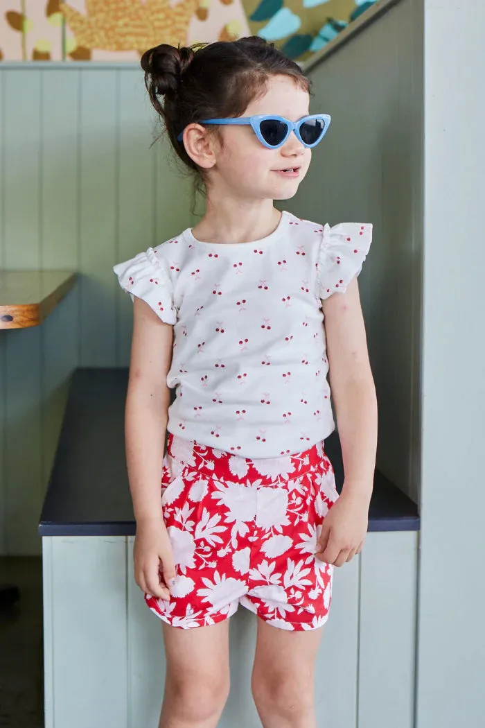 Milky | Raspberry Shorts | Size 2-7