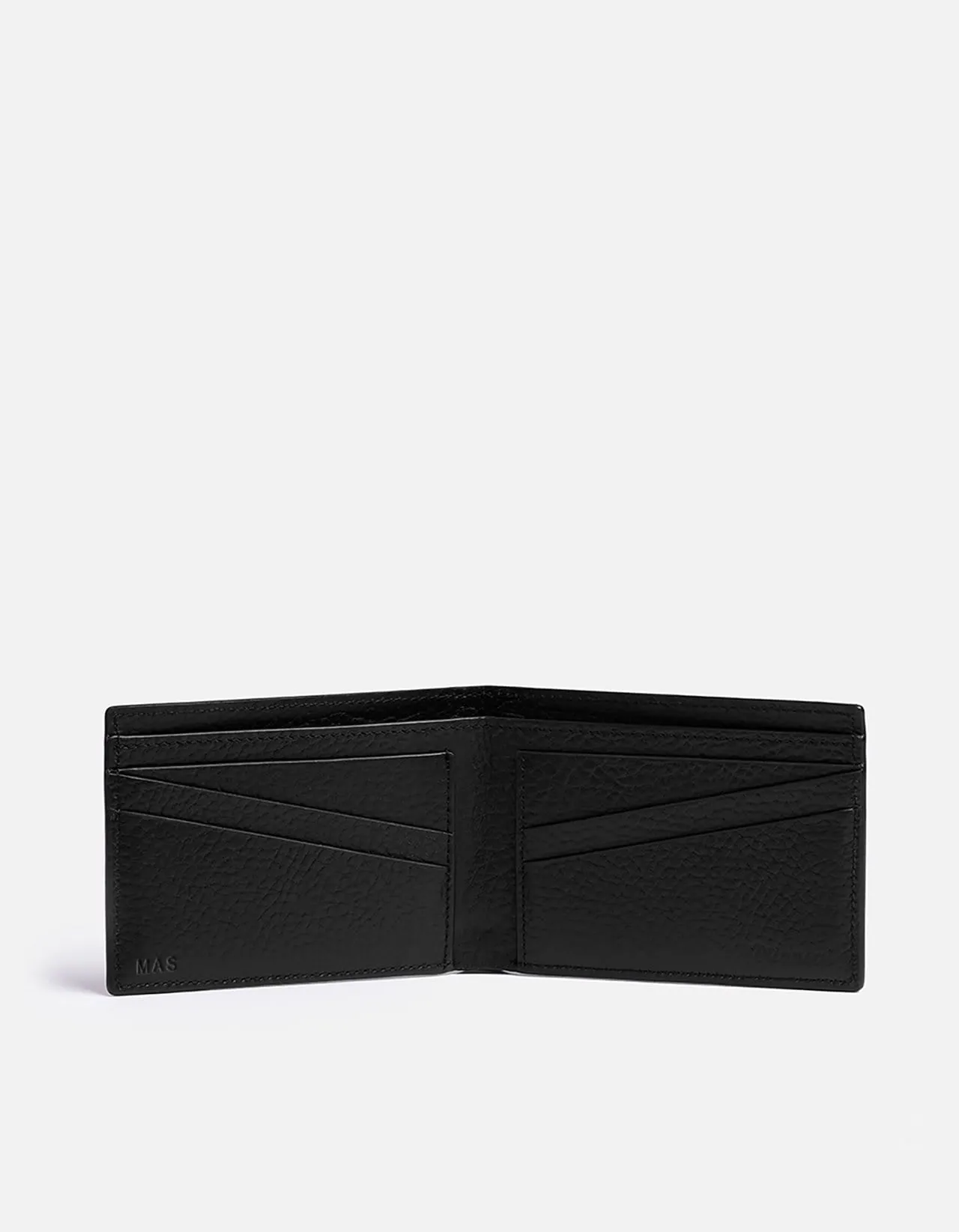 Modern Billfold, Textured Black