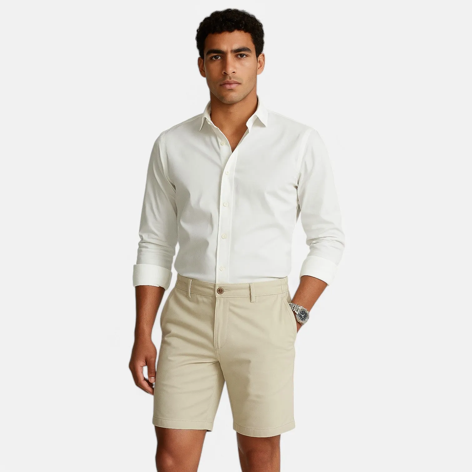 Monacogents | Essential Cotton Shorts – Smart Comfort, Summer Ready