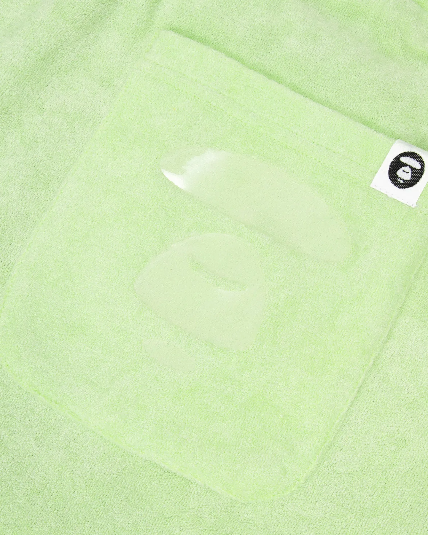 Moonface textured mini skirt