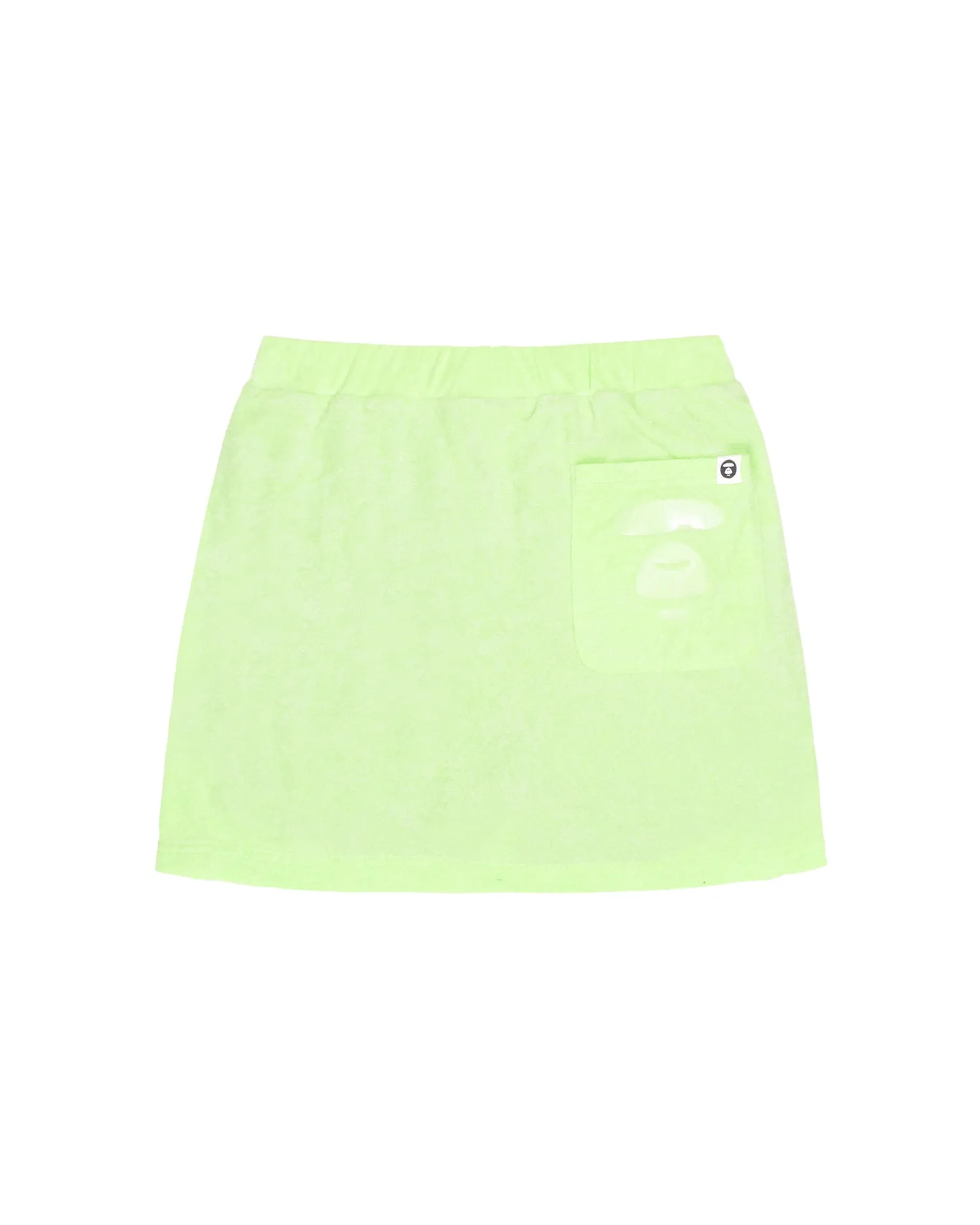 Moonface textured mini skirt