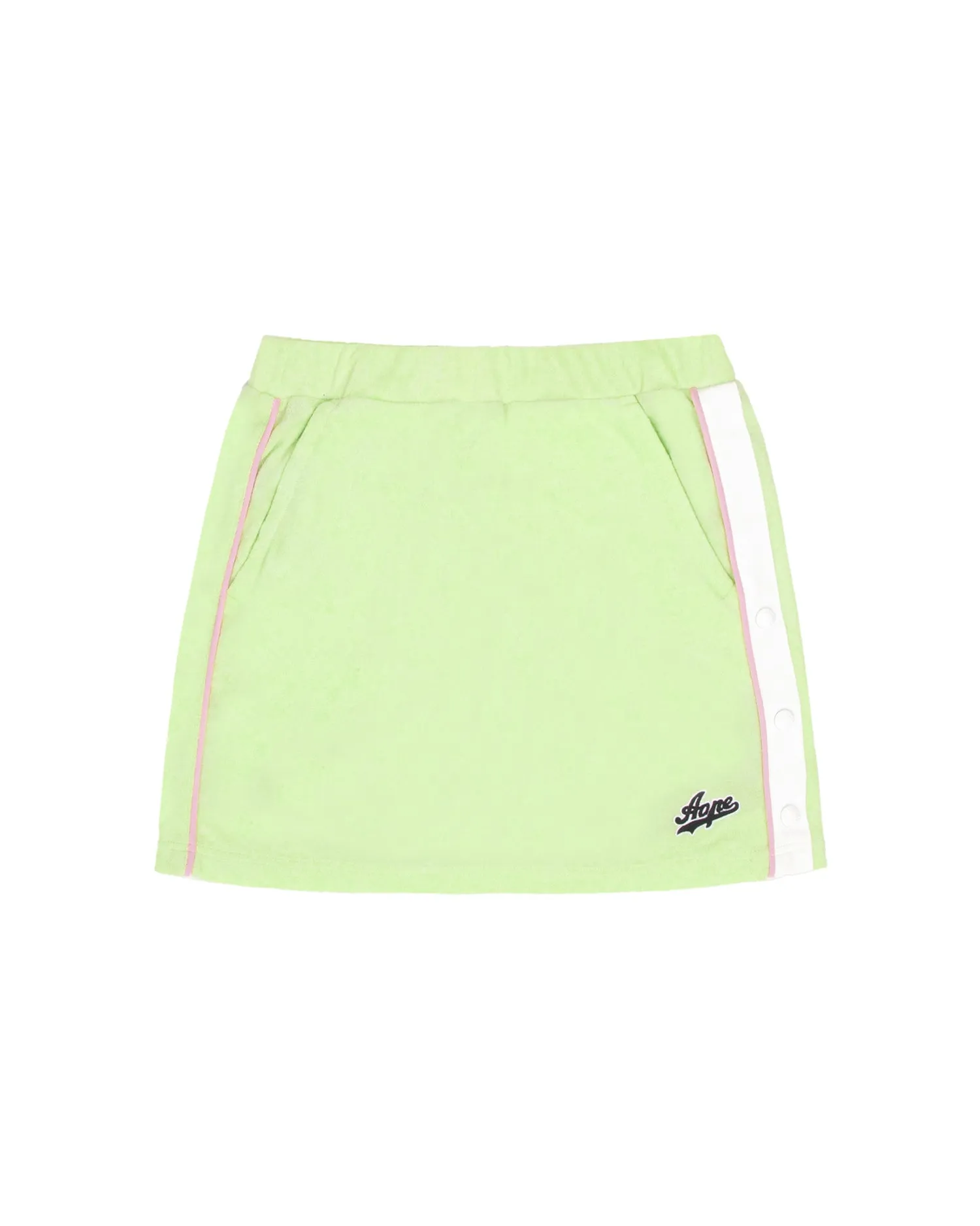 Moonface textured mini skirt