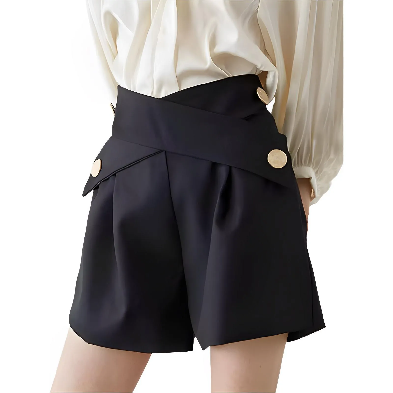 Nika High-Waist Shorts