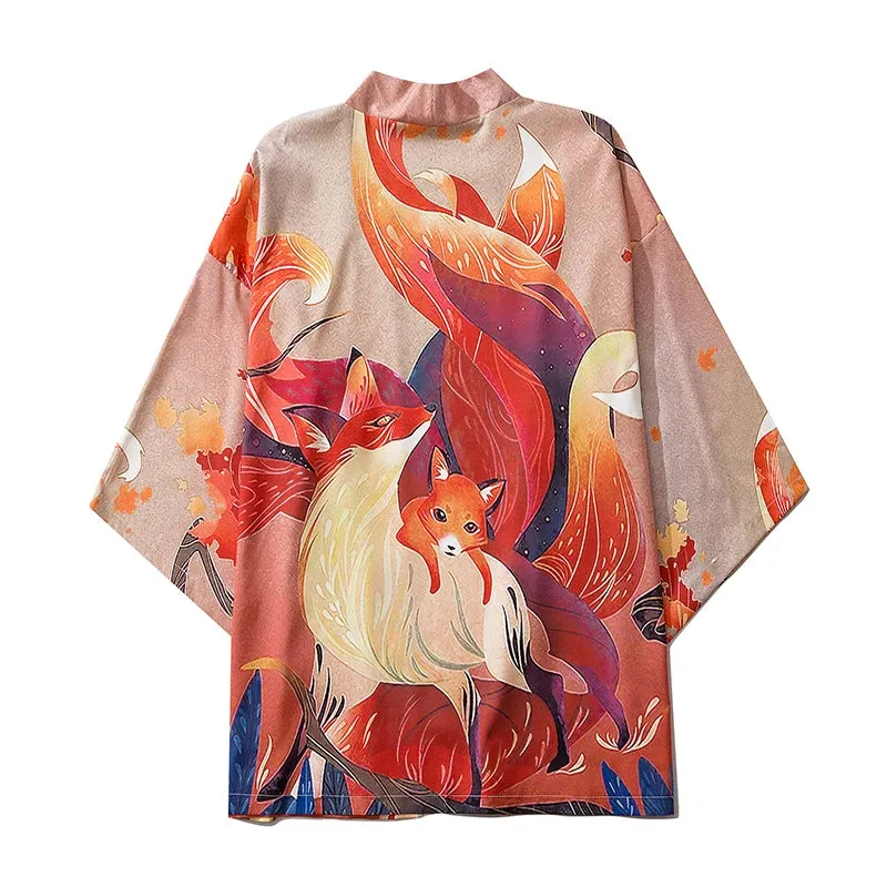 Nine Tailed Fox Yukata Top