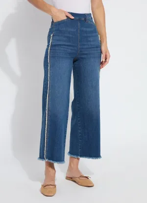 Noah Hi-Waist Fringe Jean