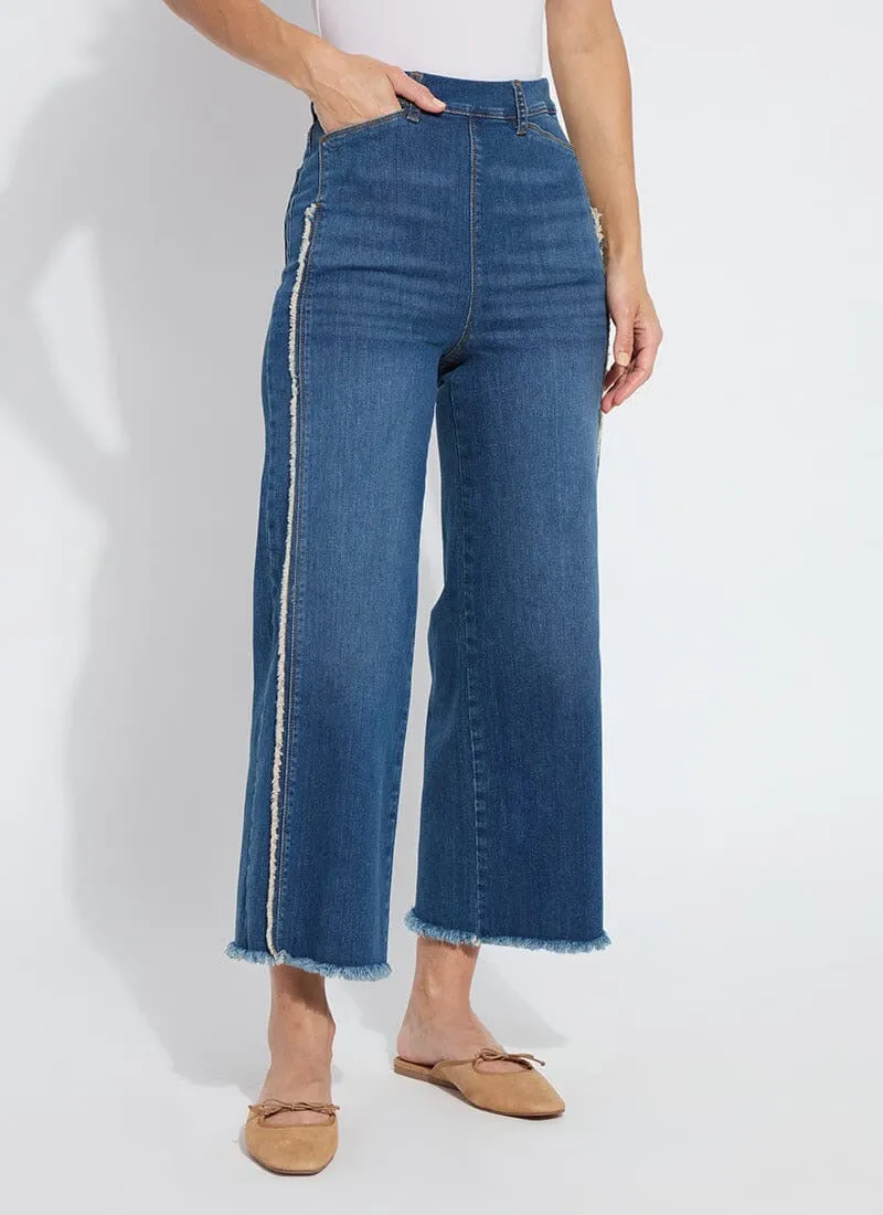 Noah Hi-Waist Fringe Jean