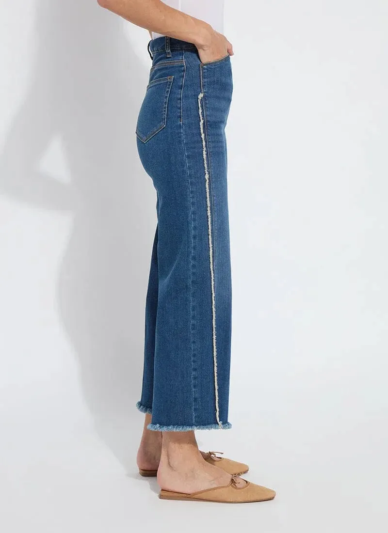 Noah Hi-Waist Fringe Jean