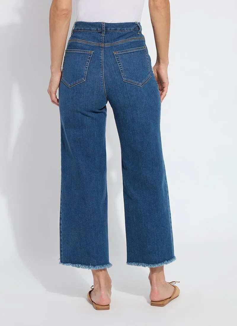 Noah Hi-Waist Fringe Jean