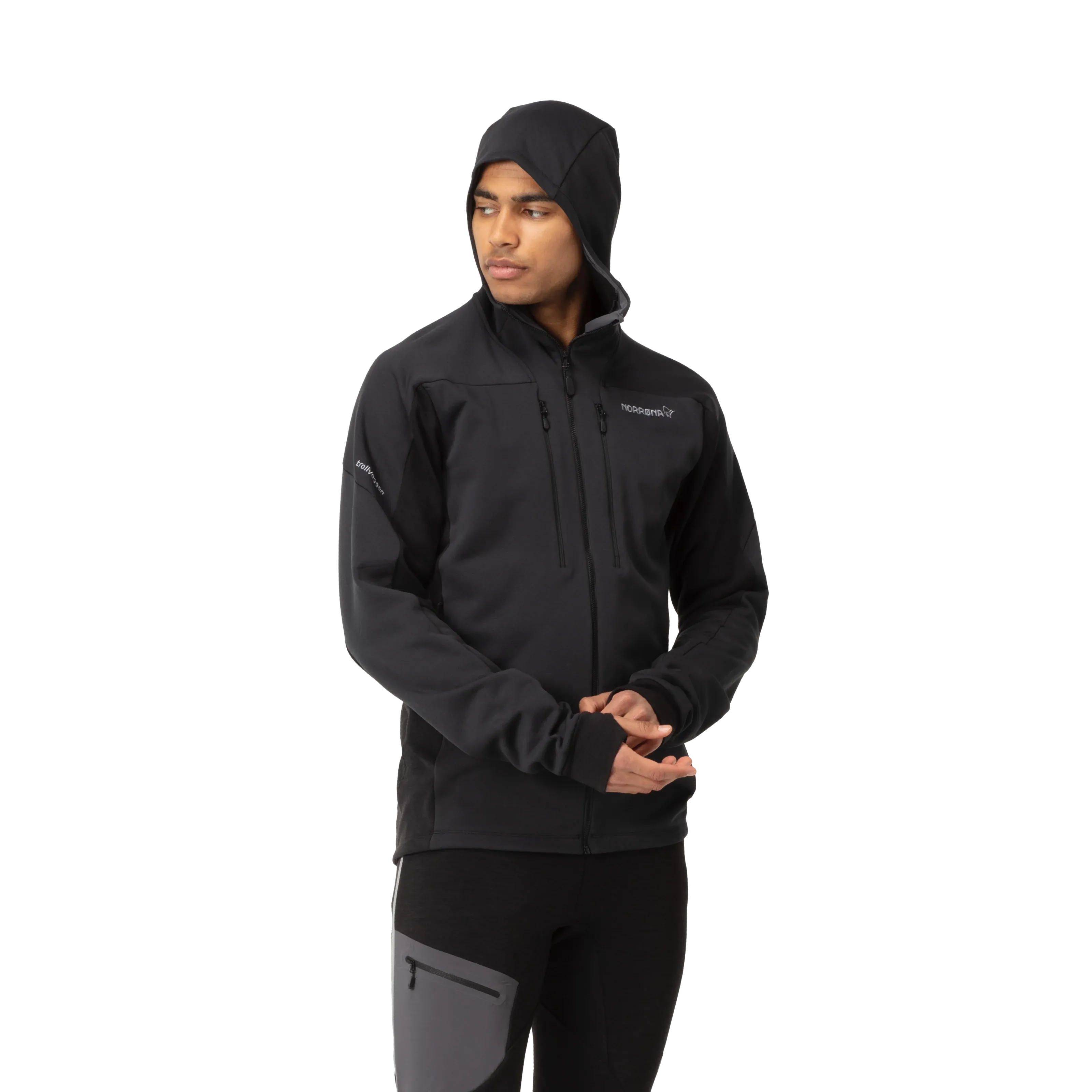 Norrøna Trollveggen Powerstretch Pro Zip Hood (Men's)