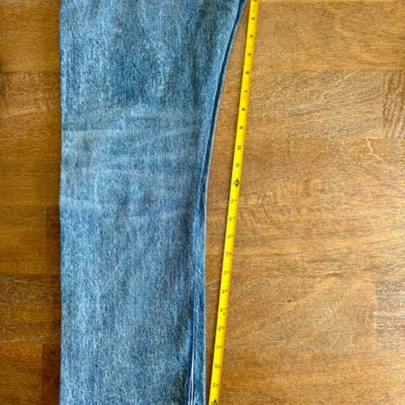 NWT DAILY BLUE/  Adriano Goldschmied JEAN HYPE IN Tempest Distressed SZ 24