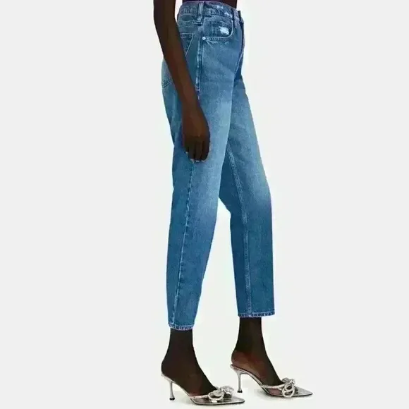 NWT - FRAME High N Tight Taper Straight Cropped Jeans