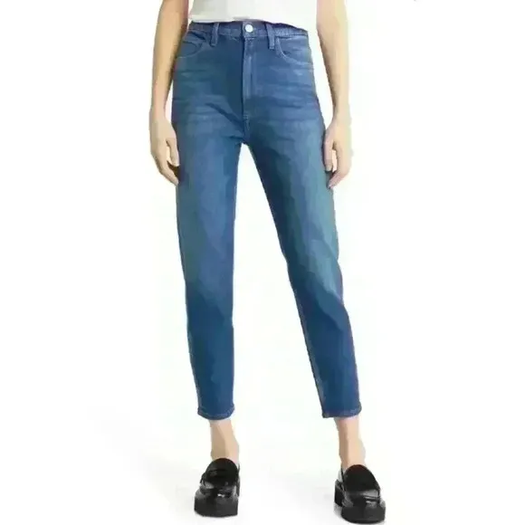 NWT - FRAME High N Tight Taper Straight Cropped Jeans