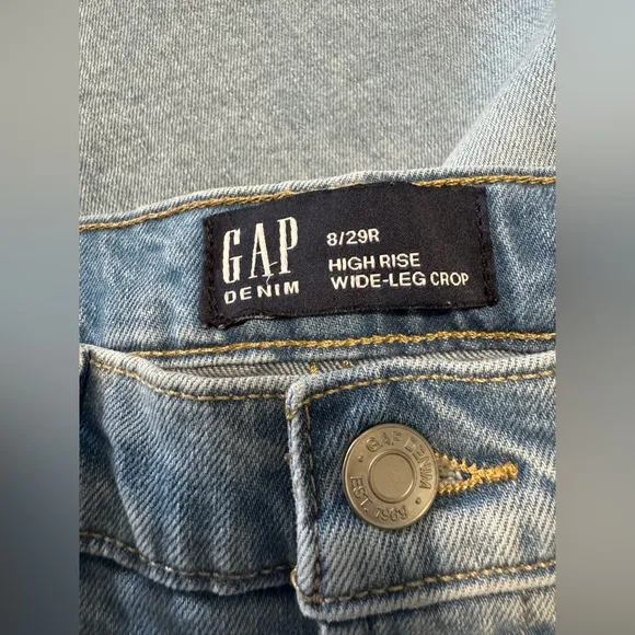 NWT Gap Wide leg jeans high rise wide leg 90s y2k retro grunge stretch relaxed