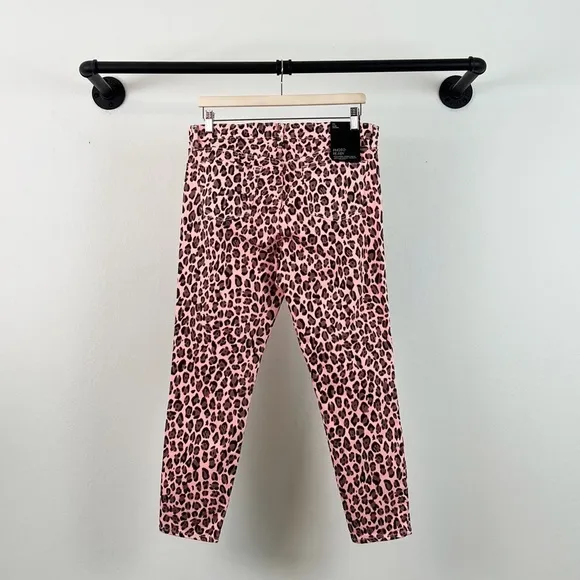 NWT J Brand Mid Rise Skinny Jeans in Coronal Jaguar Animal Print