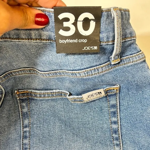 NWT Joe’s Jeans High Rise Boyfriend Cropped