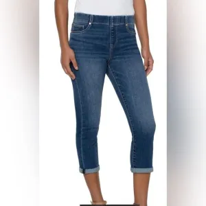NWT Liverpool Chloe pull on jeans, size 8/29