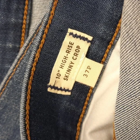 NWT, Madewell 10&quot; High-Rise Skinny Crop Curvy Jeans