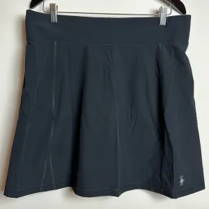 NWT Smartwool Cortina Active Wool Shorts Black Skort Size XL