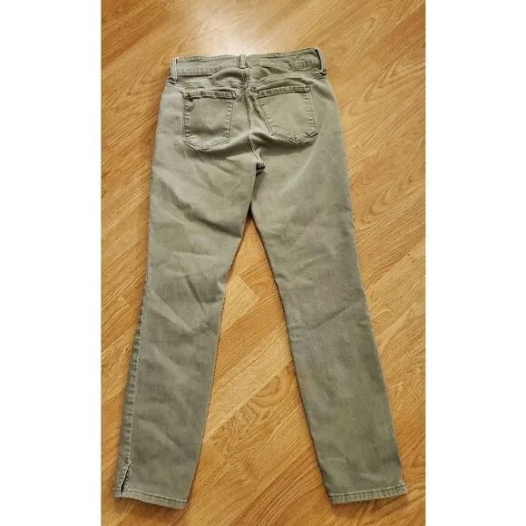 NYDJ Ami Skinny Ankle Jeans sz 2 in Green.