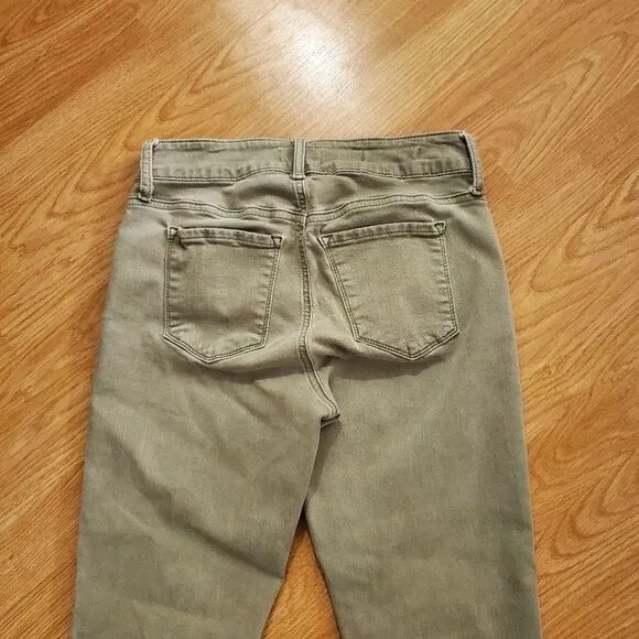 NYDJ Ami Skinny Ankle Jeans sz 2 in Green.