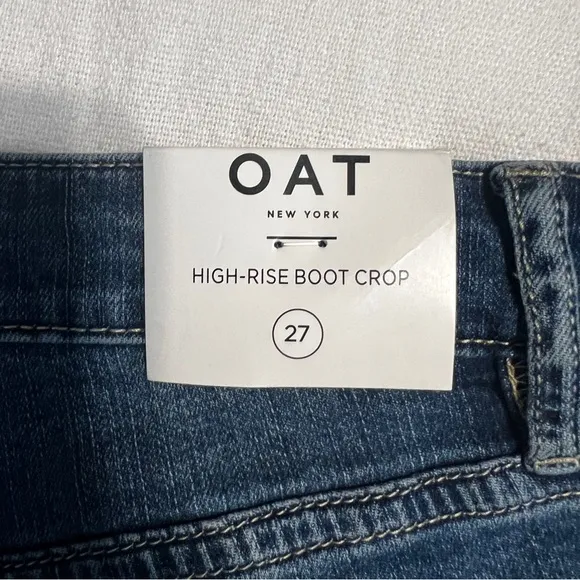 OAT NY NWT High Rise Boot cut size 27