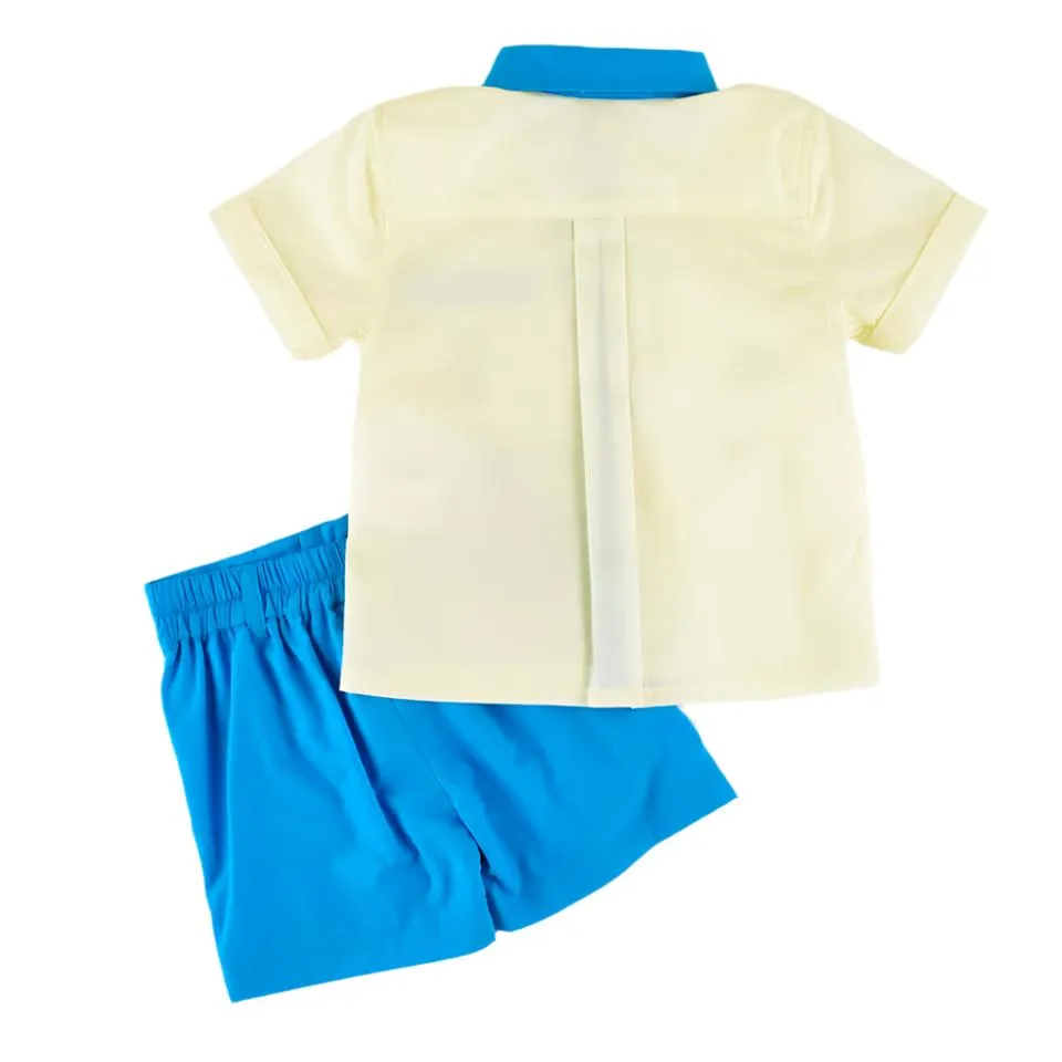 Ocean Baby Boys Bunny Shorts Set  (2Yrs-8Yrs)