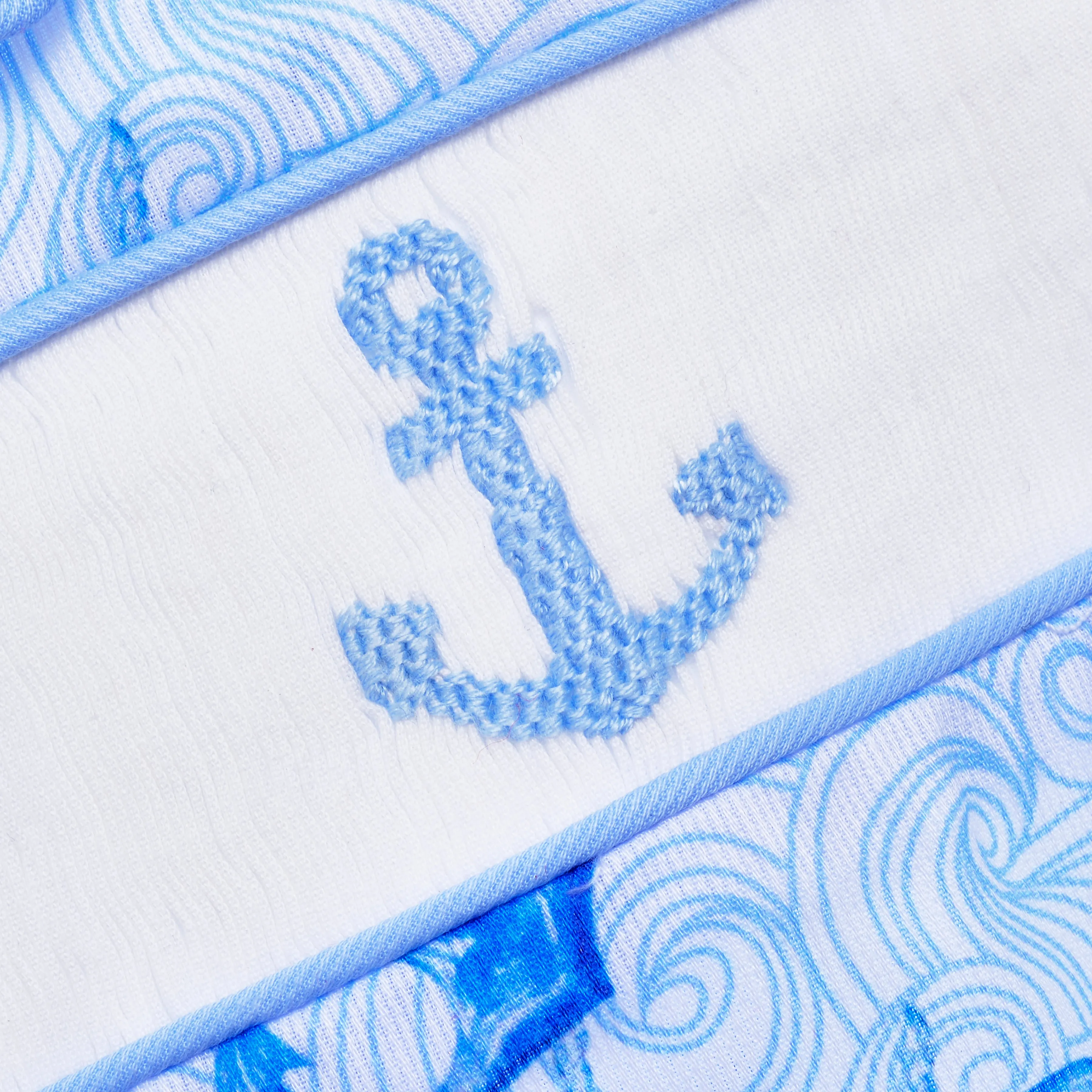 Ocean Baby Two Piece Smocked Anchor Set (3M-6Yrs)