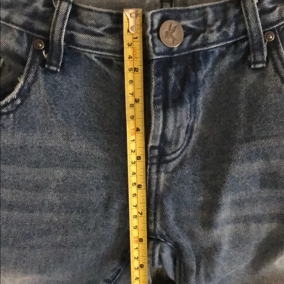 ONE TEASPOON Freebirds Step Waist Destroyed Jeans