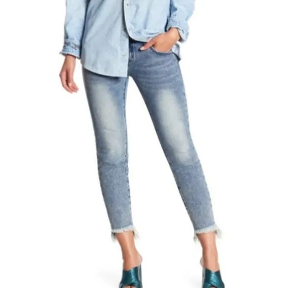 ONE TEASPOON Freebirds Step Waist Destroyed Jeans