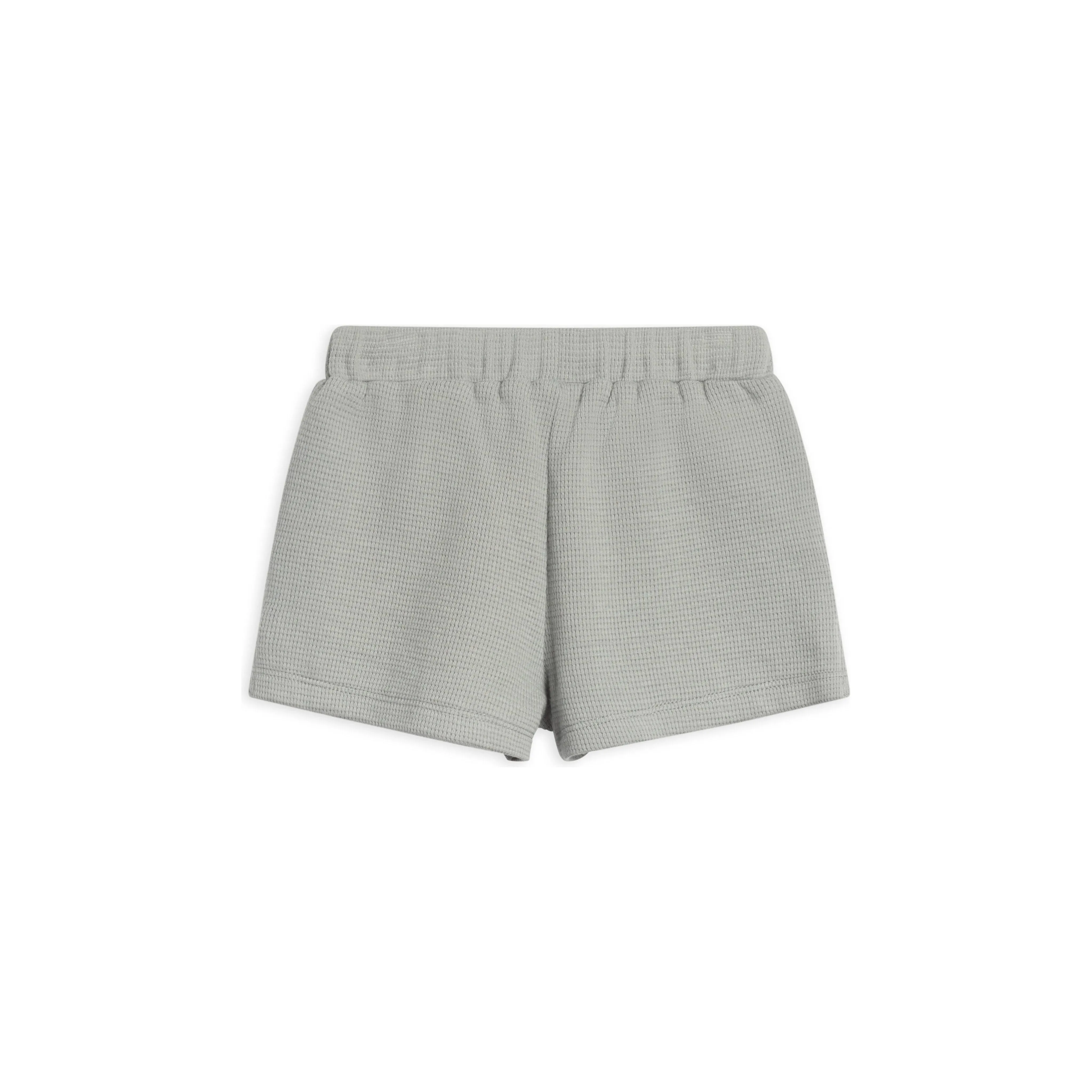 Organic Baby & Kids Avery Waffle Short - Mist