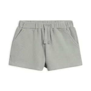 Organic Baby & Kids Avery Waffle Short - Mist