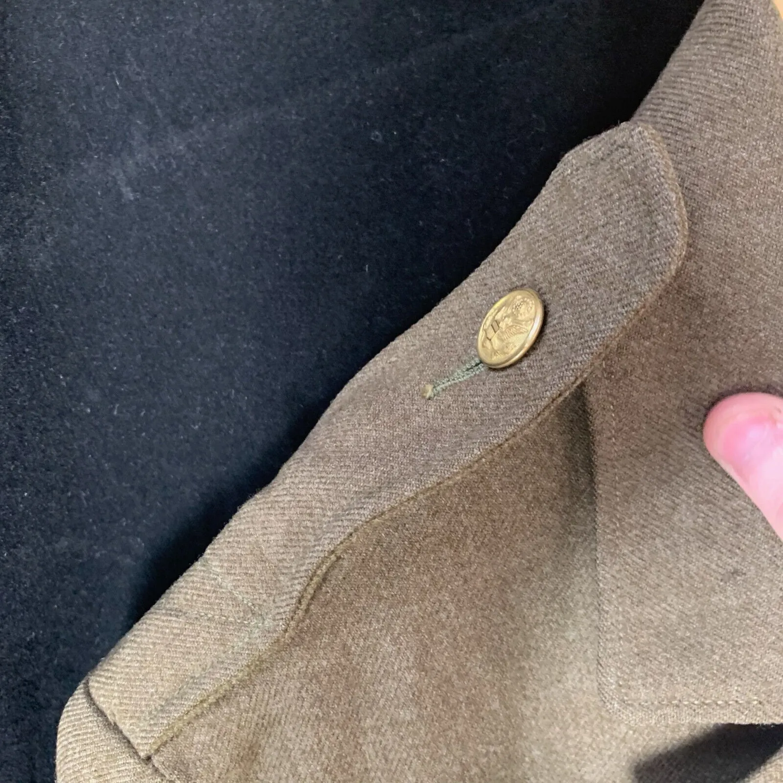 Original WW2 US Army Class A Dress Jacket 1942 - Private Ryan Prop - 39" Large