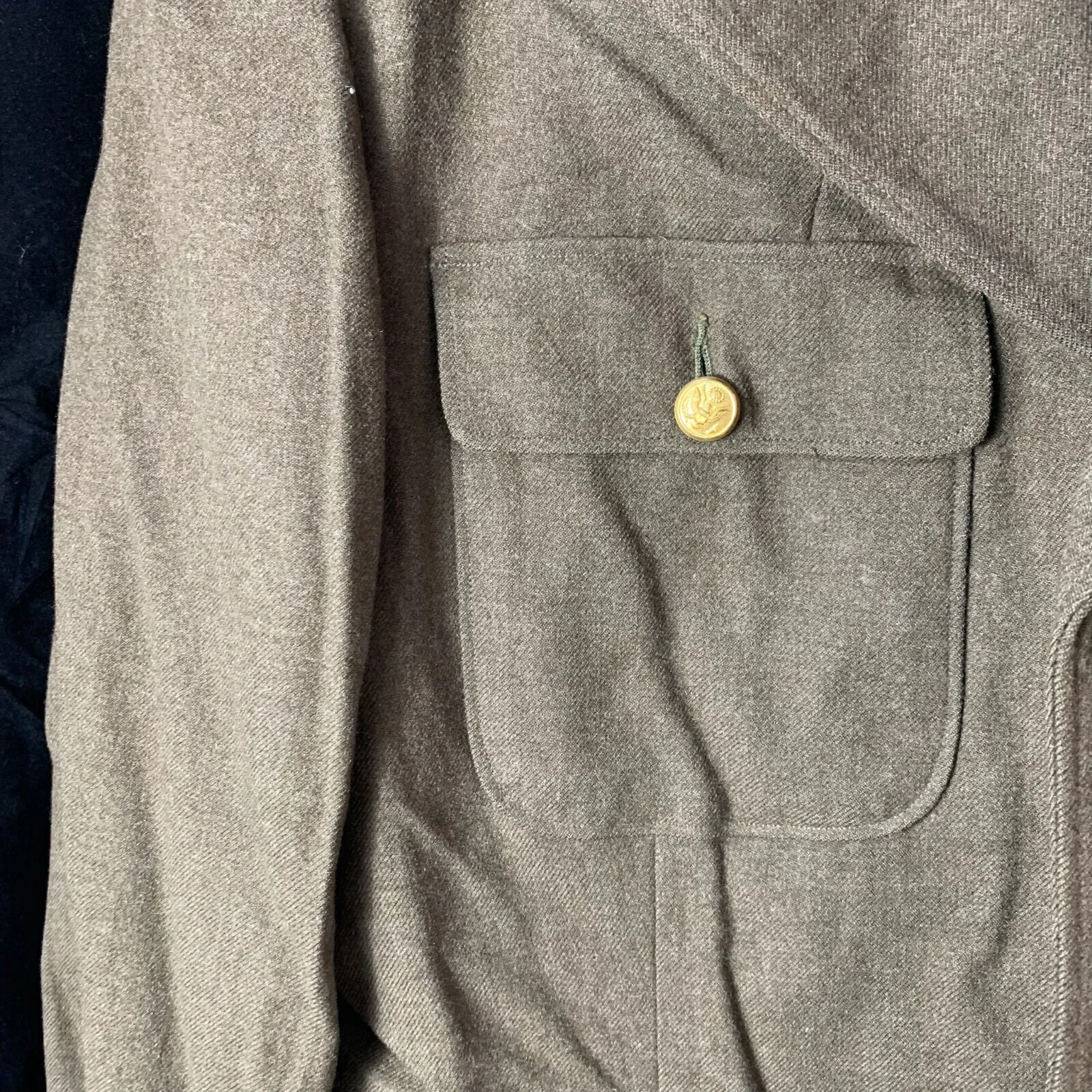 Original WW2 US Army Class A Dress Jacket 1942 - Private Ryan Prop - 39" Large