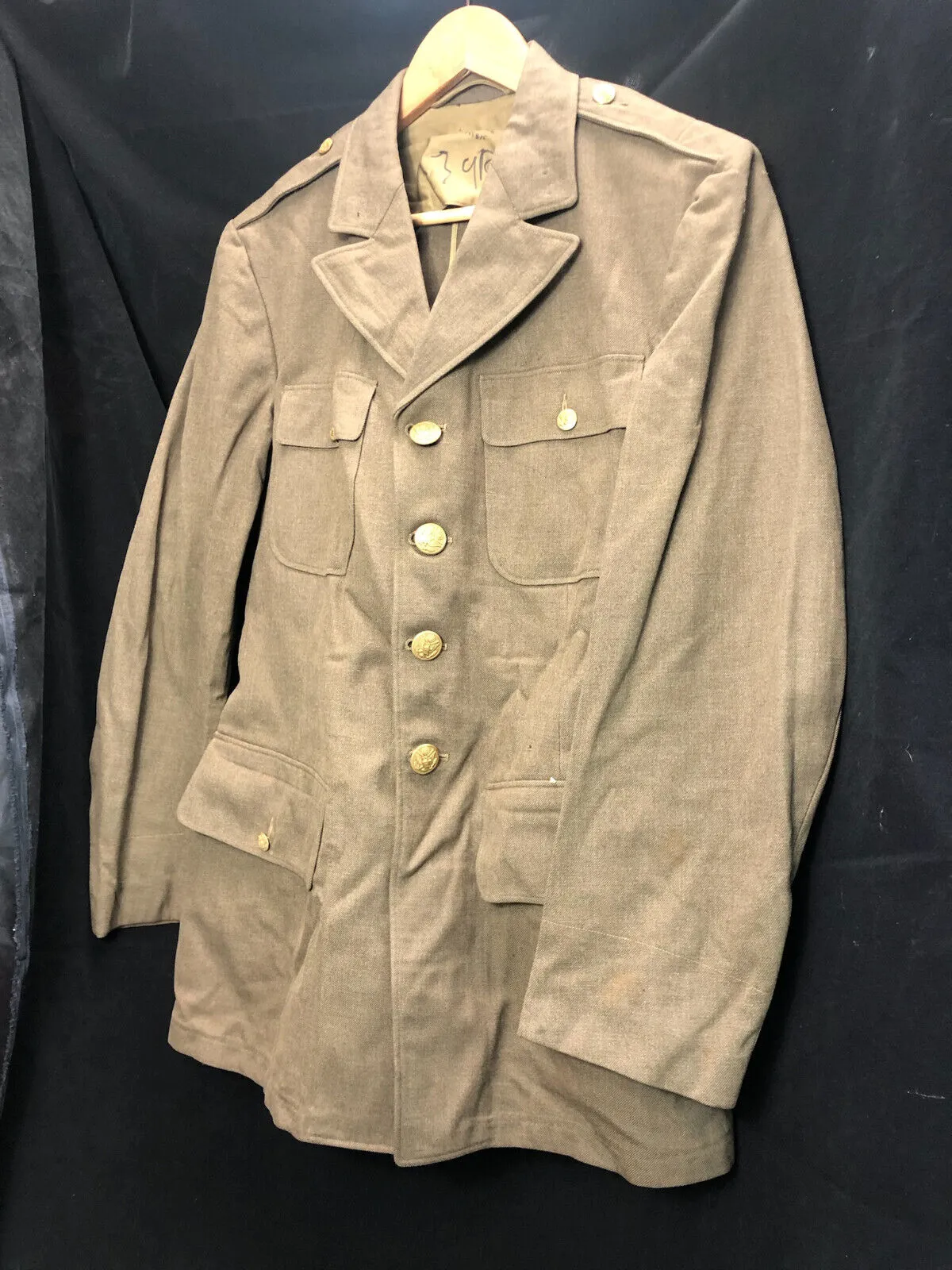 Original WW2 US Army Class A Dress Jacket 1942 - Private Ryan Prop - 39" Regular