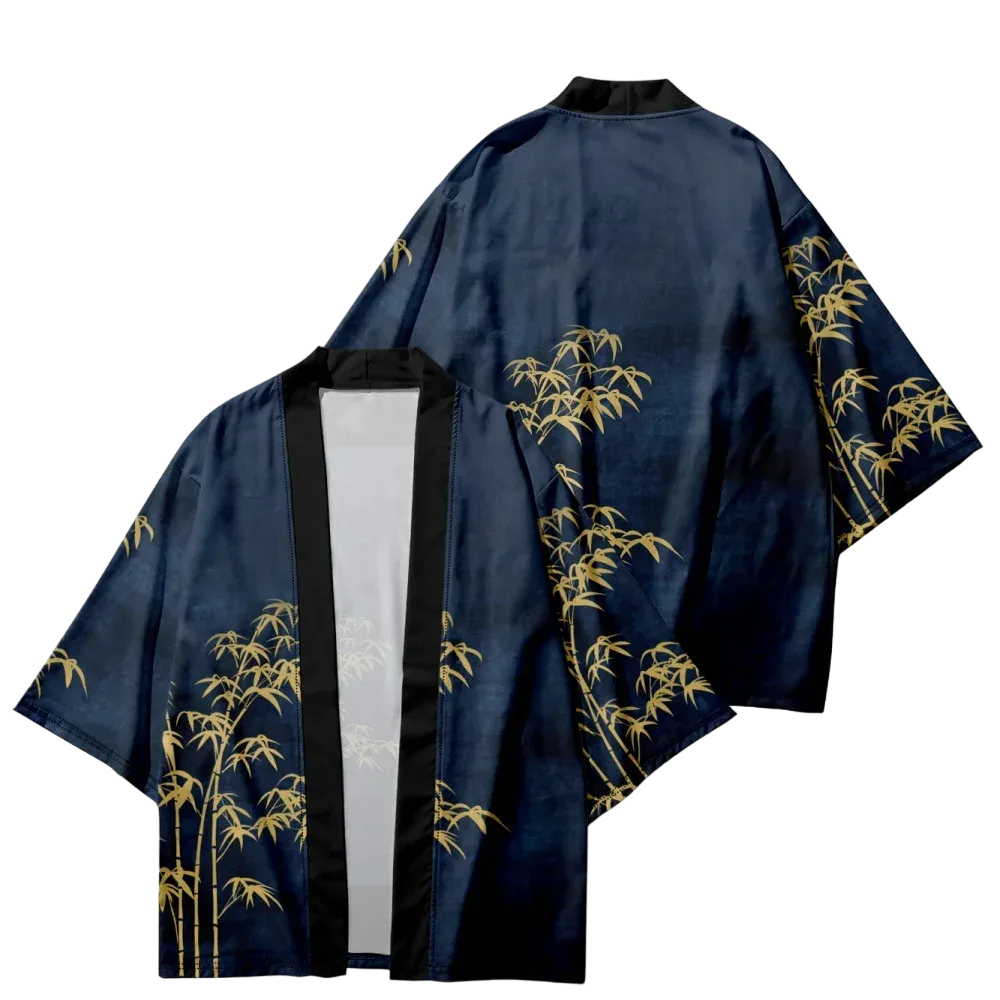 Palm Tree Yukata Top
