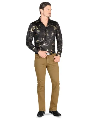 Pantalon Vaquero de Mezclilla Stretch para Hombre 'Montero' - ID: 5573