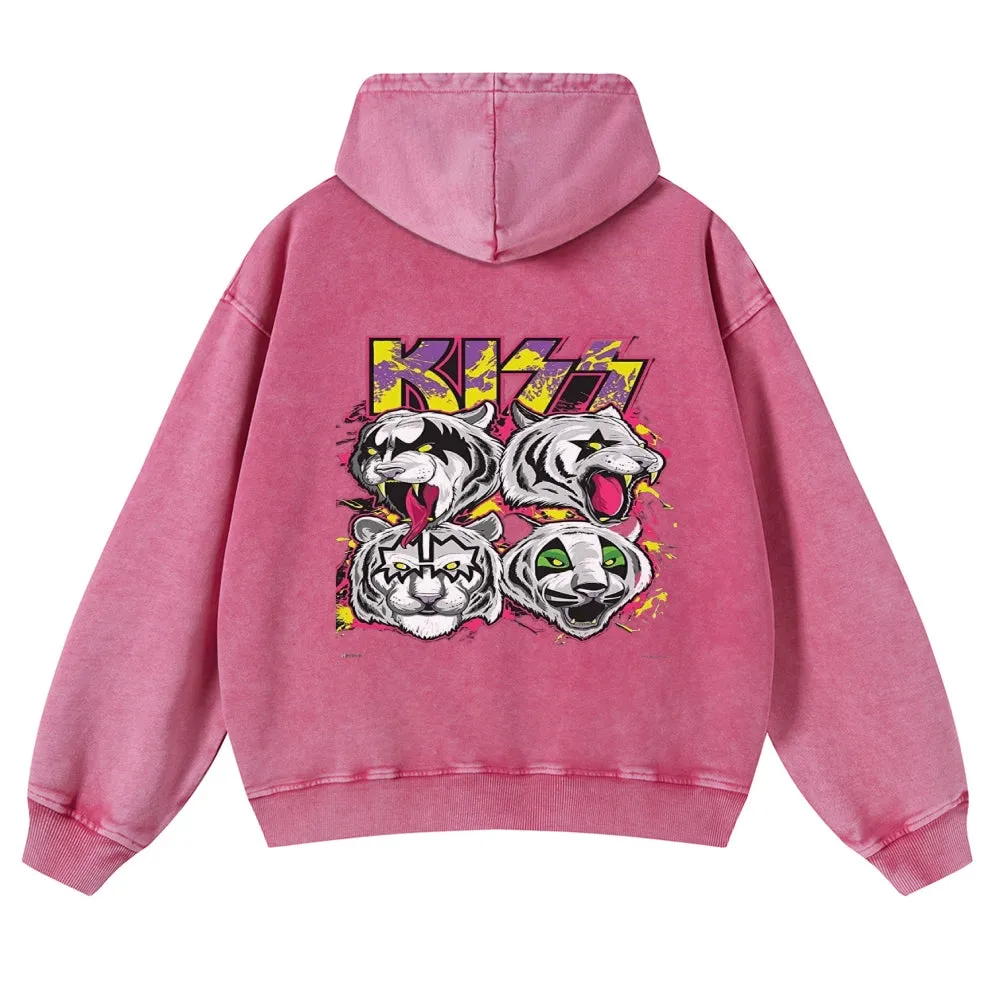 Parihar Men's Rock Band Pullover Hoodies