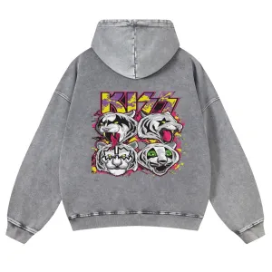 Parihar Men's Rock Band Pullover Hoodies