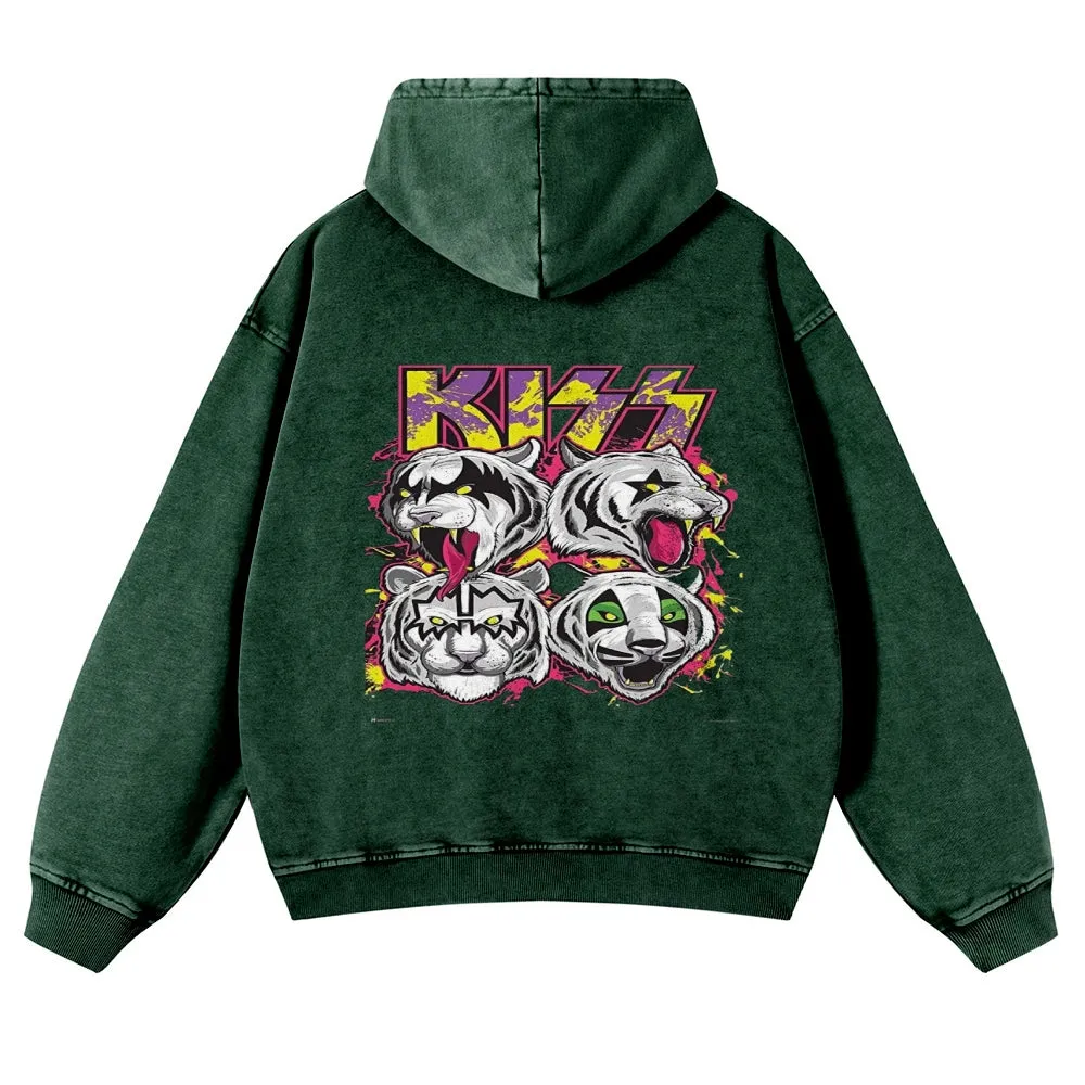 Parihar Men's Rock Band Pullover Hoodies