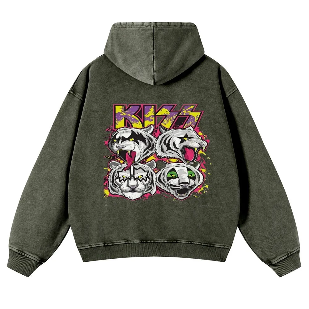 Parihar Men's Rock Band Pullover Hoodies