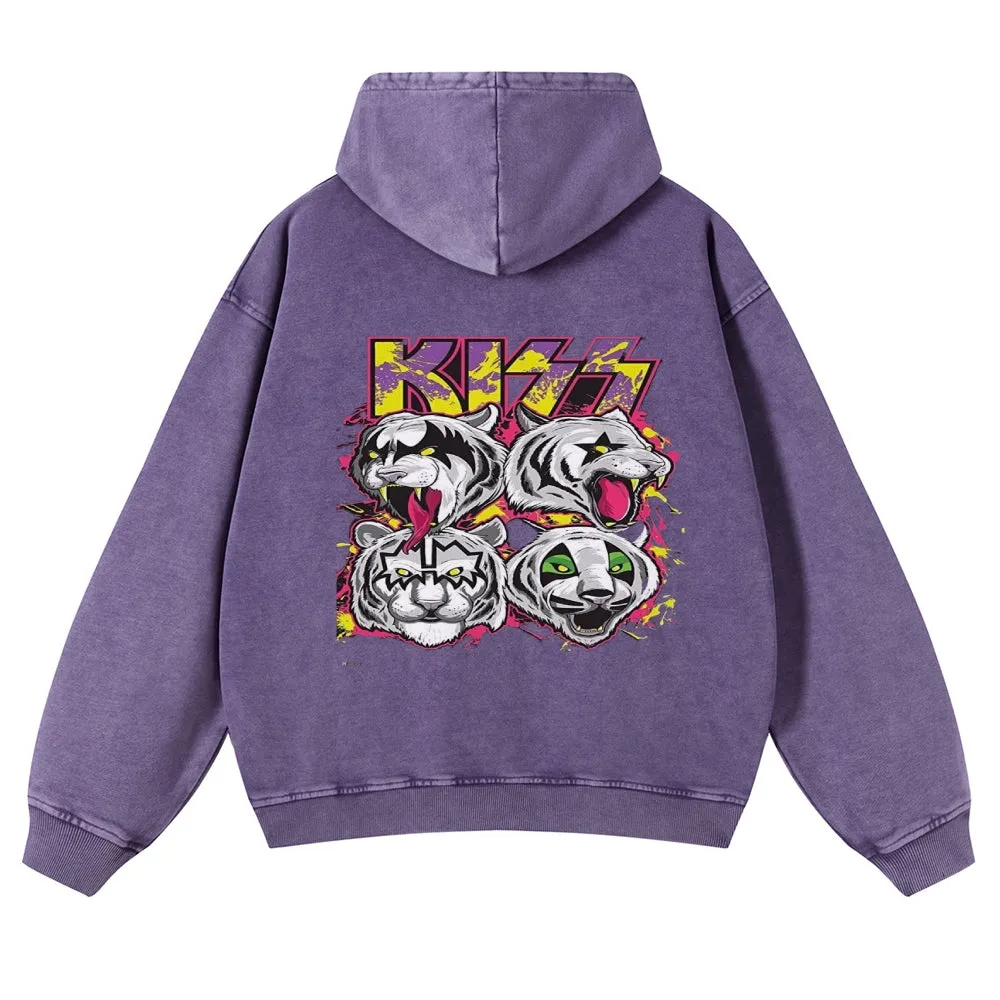 Parihar Men's Rock Band Pullover Hoodies
