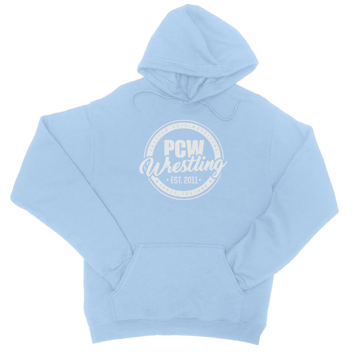 PCW UK White Roundel Logo College Hoodie