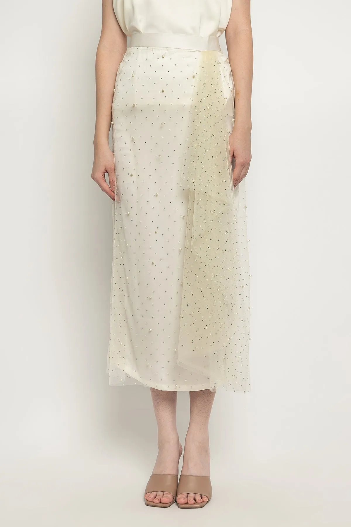 Pearly Skirt in Ivory