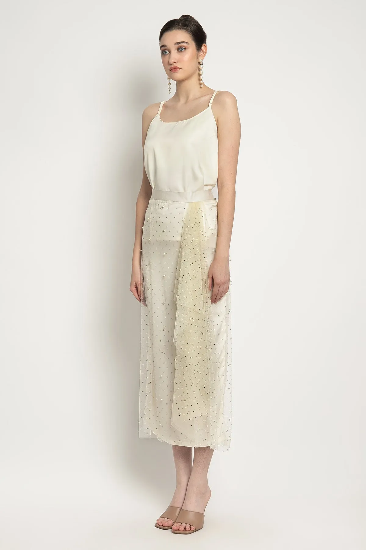 Pearly Skirt in Ivory